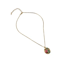Women's The Enamel-Holly Jewellery Set - California Gold