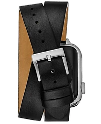 Tory Burch Women's The T Double Wrap Band For Apple Watch