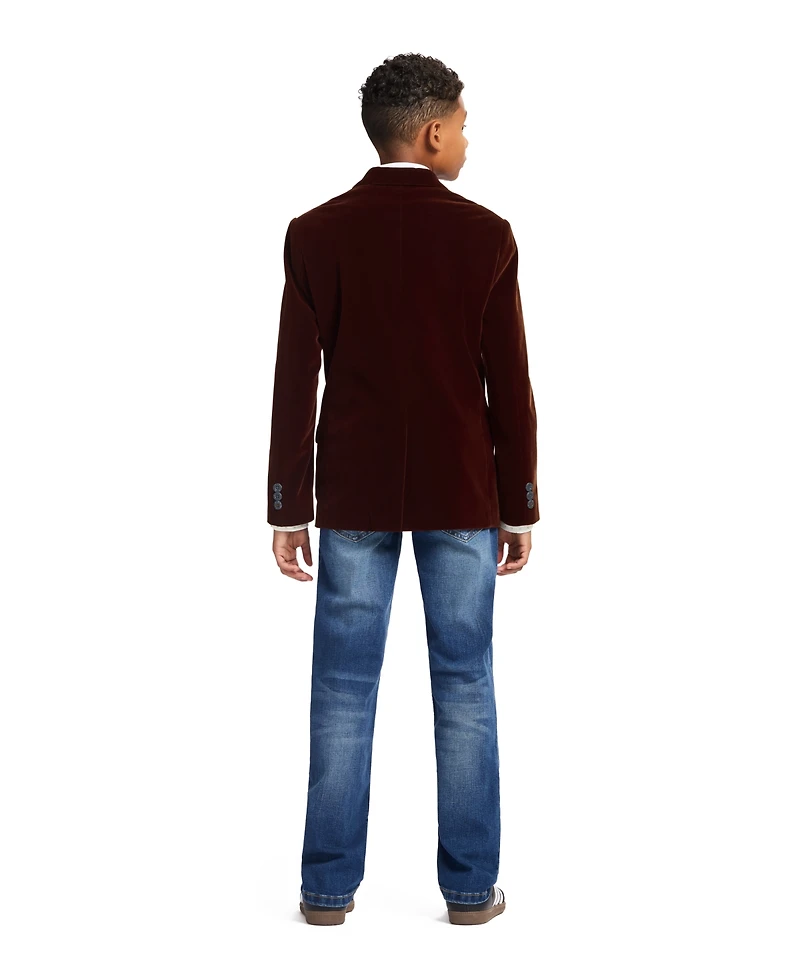 Tommy Hilfiger Little & Big Boys Velvet Sport Coat
