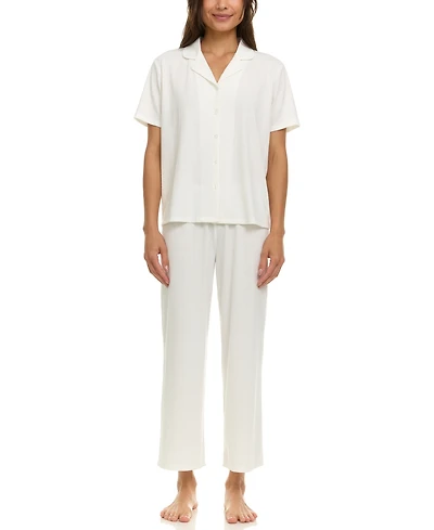 Flora by Nikrooz Women's Luisa Short Sleeve Pajama Set