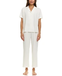 Flora by Nikrooz Women's Luisa Short Sleeve Pajama Set