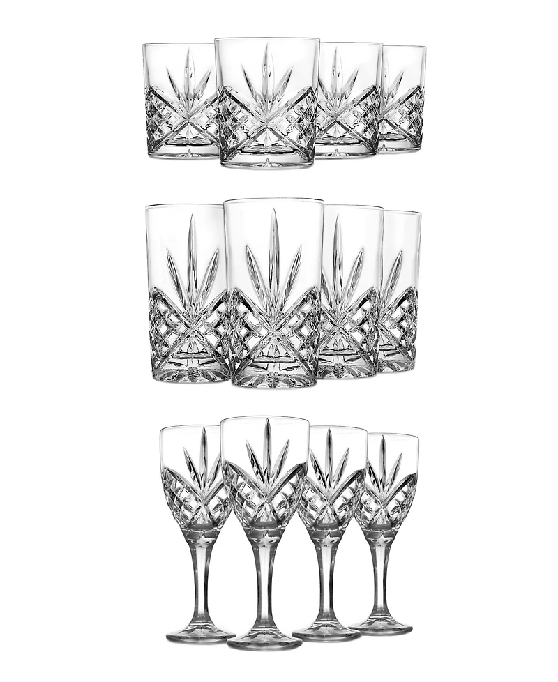 Godinger Dublin 12 Piece Drinkware Set