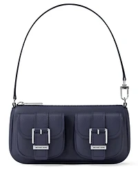 Michael Kors Zoe Small Leather Convertible Slim Shoulder Bag