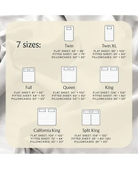 3PC Silky Soft Cooling Deep Pocket Performance Sheet Set