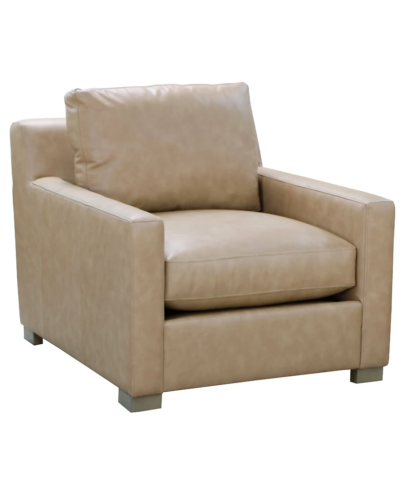 Stacia 37" Leather Fully Padded Chair