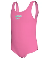 Nike Girls 4-6X Doodle Floral U-Back Swimsuit