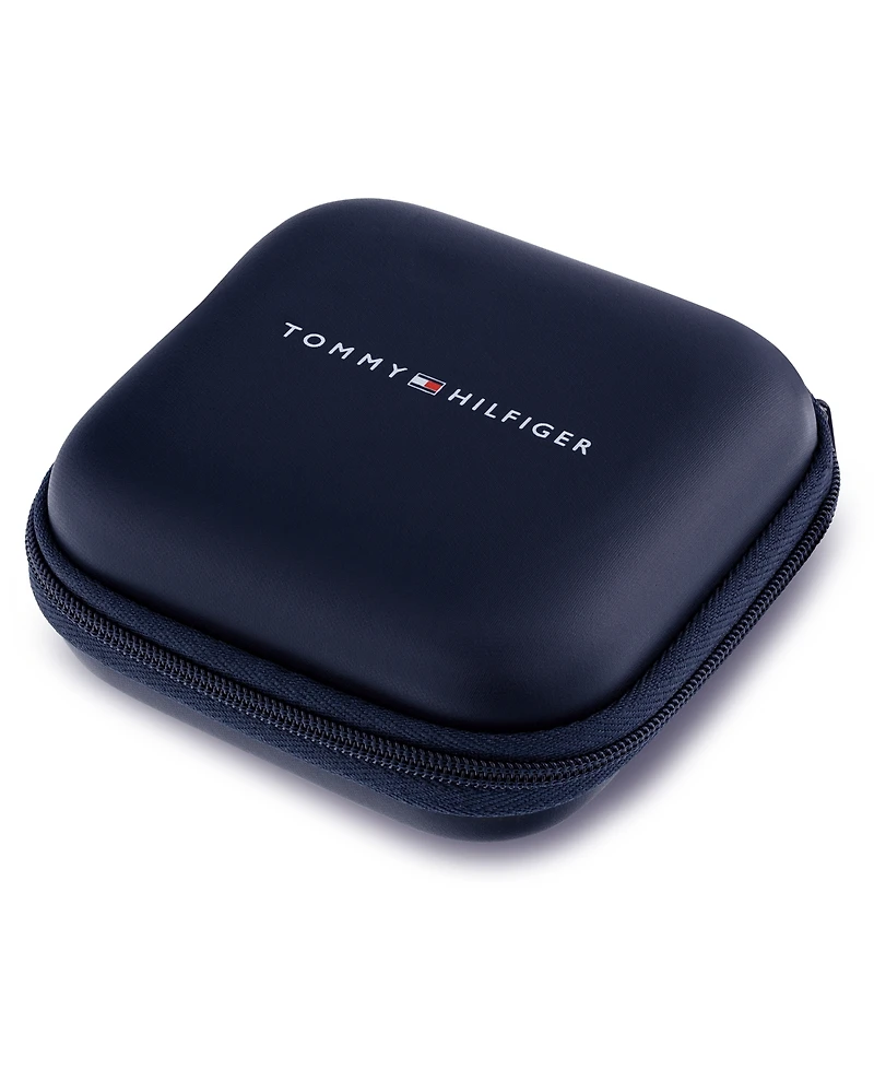 Tommy Hilfiger Men's Silver-Tone Stainless Steel Chain Bracelet