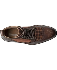 Stacy Adams Men's Finnegan Wingtip Lace-Up Boot