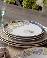 Noritake Tusker Garden Salad Plates, Set of 4
