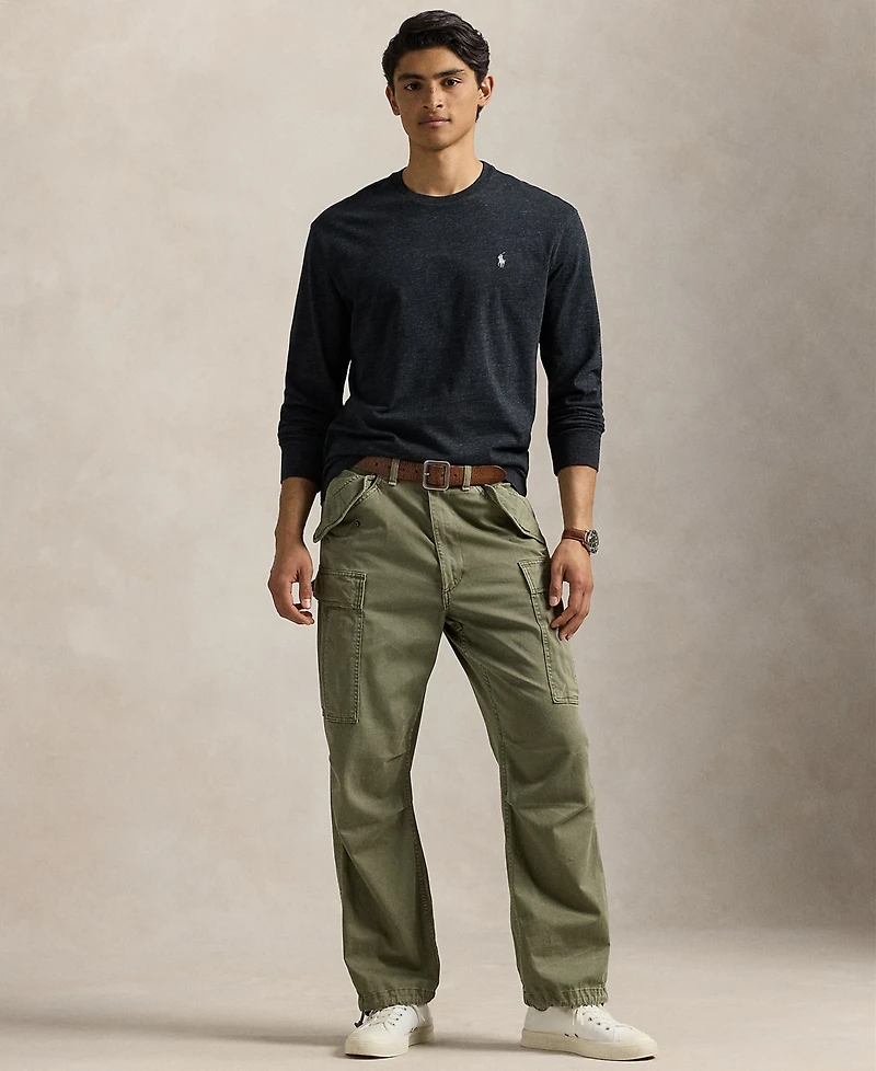 Polo Ralph Lauren Men's Classic-Fit Jersey Long-Sleeve T-Shirt