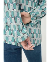 Olsen Women's Tops & Tees Geo Tunic T-Shirt