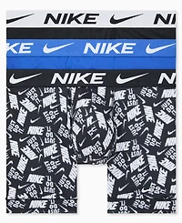 Nike Men's 3-Pack Dri-Fit Essential Micro Boxer Briefs