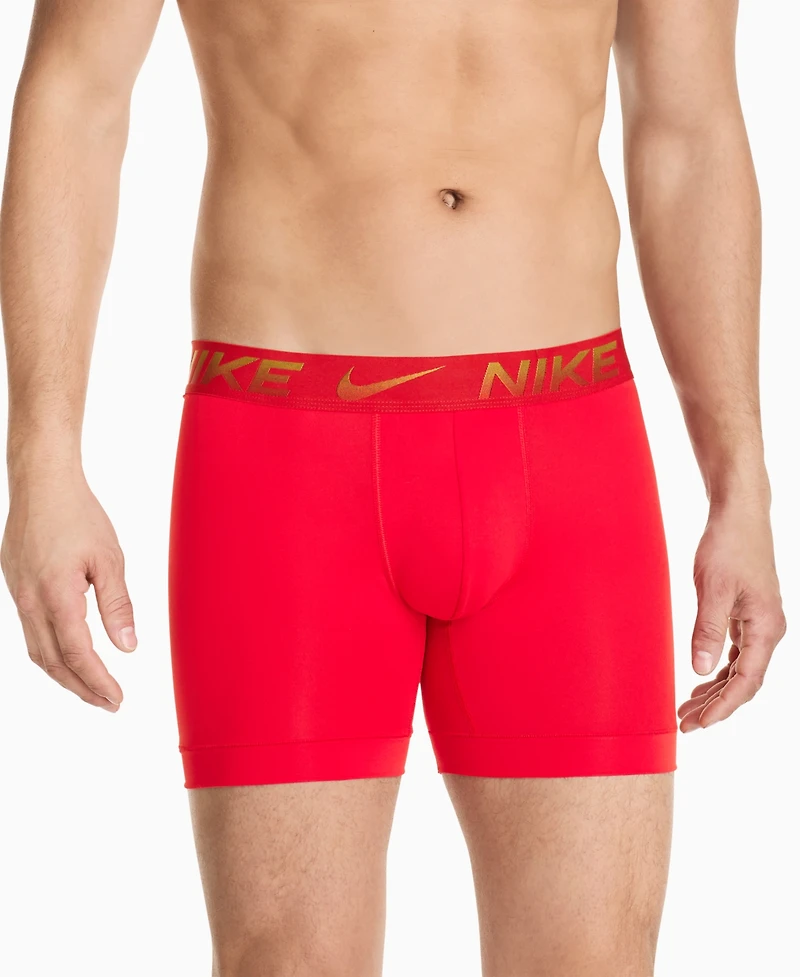 Nike Men's 3-Pack Dri-Fit Essential Micro Boxer Briefs
