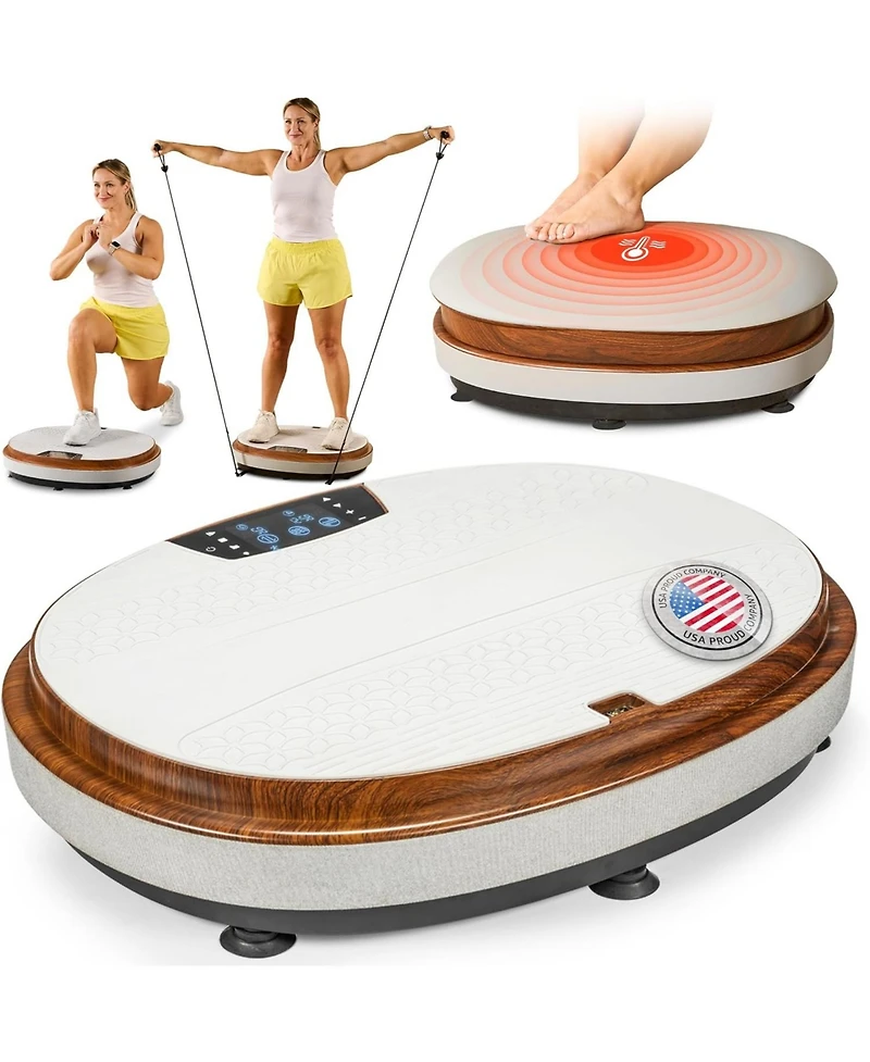Lifepro 4D Vibration Plate Machine – Full Body Workout, Recovery & Lymphatic Drainage with Triple Motor & Silent Operation