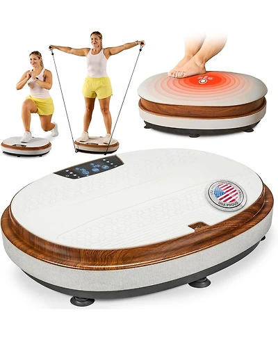Lifepro 4D Vibration Plate Machine – Full Body Workout, Recovery & Lymphatic Drainage with Triple Motor & Silent Operation