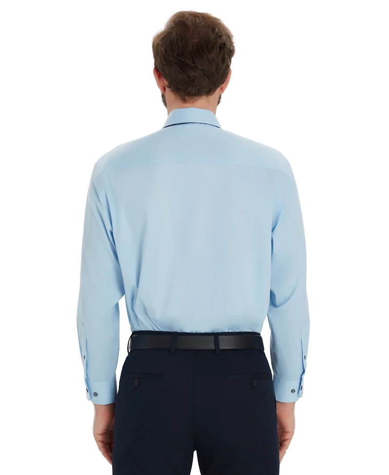 Alfani Men's Solid Regular-Fit Dress Shirt, Macy's Exclusive