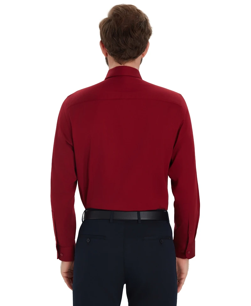 Bar Iii Men's Sateen Solid Dress Shirt, Macy's Exclusive