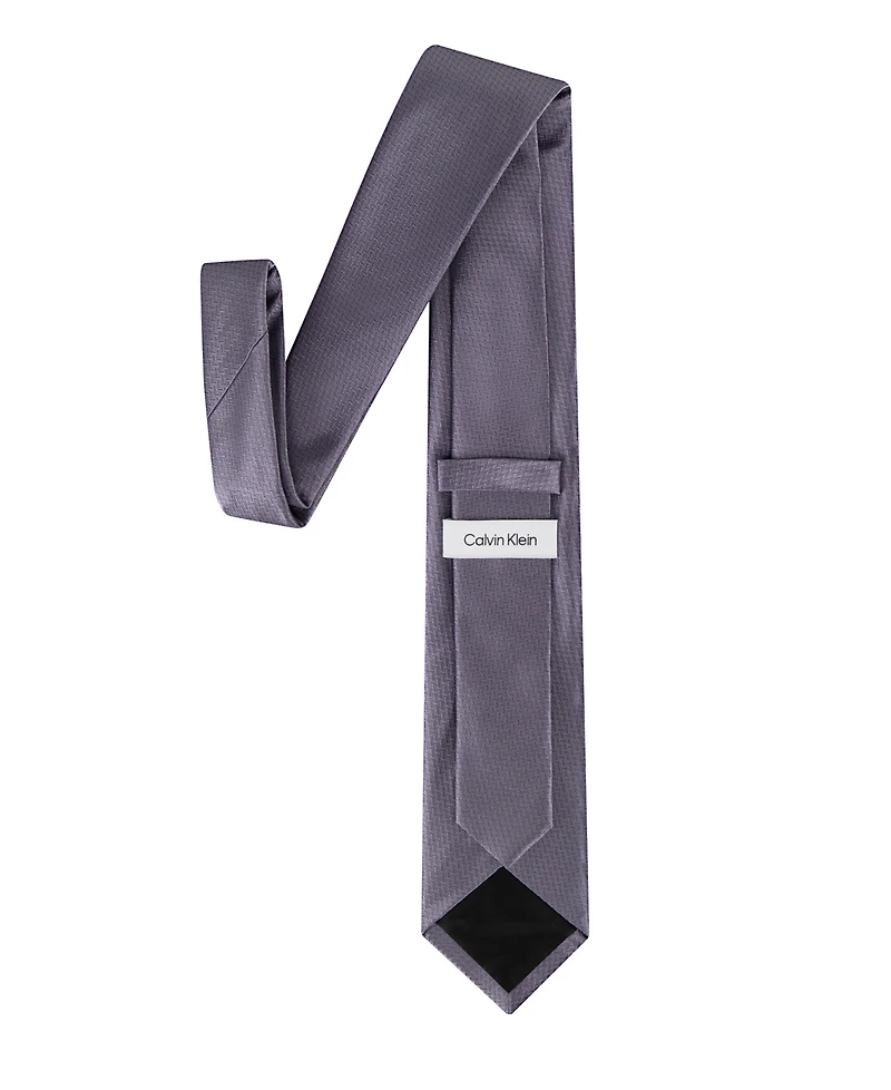 Calvin Klein Men's Harriet Herringbone Tie