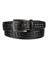 Cole Haan Men's Woven Inlay Leather Dress Belt
