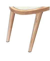 Legnoart 8" Ashwood Portable Picnic Table with Marble insert