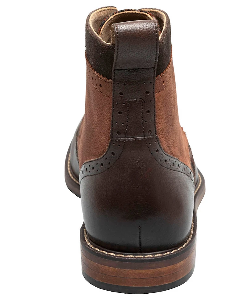 Stacy Adams Men's Finnegan Wingtip Lace-Up Boot