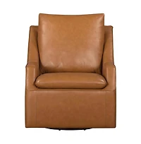 Parker Living Asher - Steamboat Ecru Swivel Accent Chair