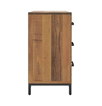 Chest of Drawers 29.5"x13.8"x27.6" Solid Wood Pine