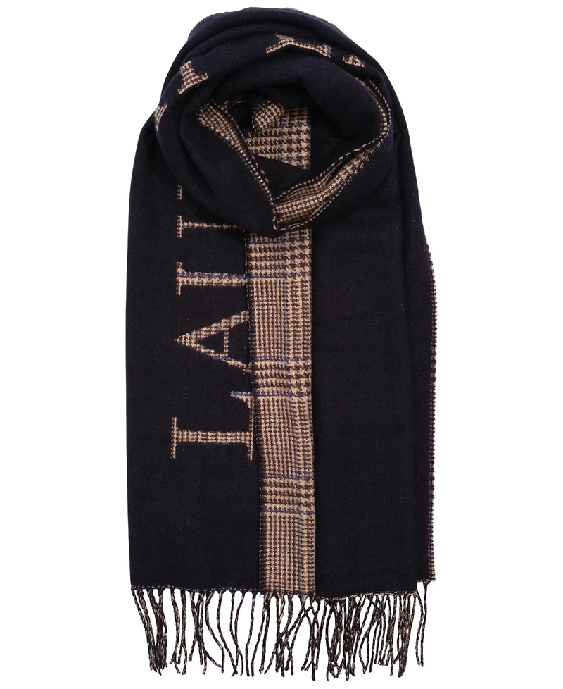 Lauren Ralph Lauren Double Face Logo Scarf
