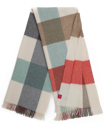Southampton Home Merino Wool Color Block Throw, 55" x 72"