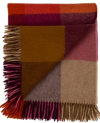 Southampton Home Merino Wool Color Block Throw, 55" x 72"