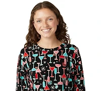 Hue Women's Waffle Fleece Pajama Set