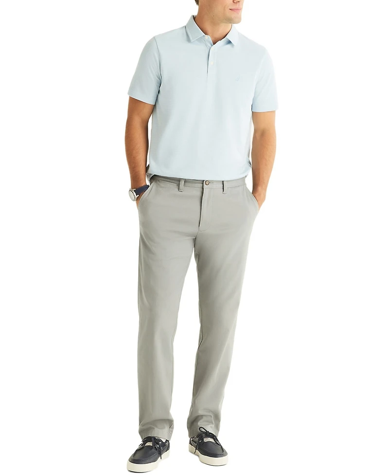 Nautica Men's Striped Golf Polo Shirt