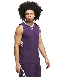 adidas Men's Bball Logo Graphic Tank Top