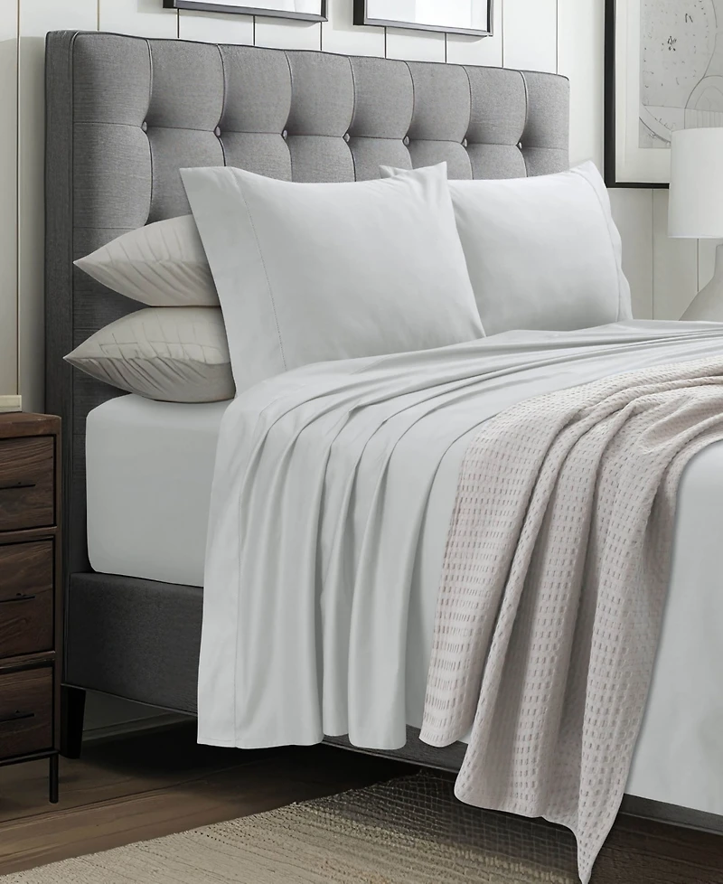 Tribeca Living 1000-Thread Count Cotton Sateen 2-Pc. Pillowcase Set