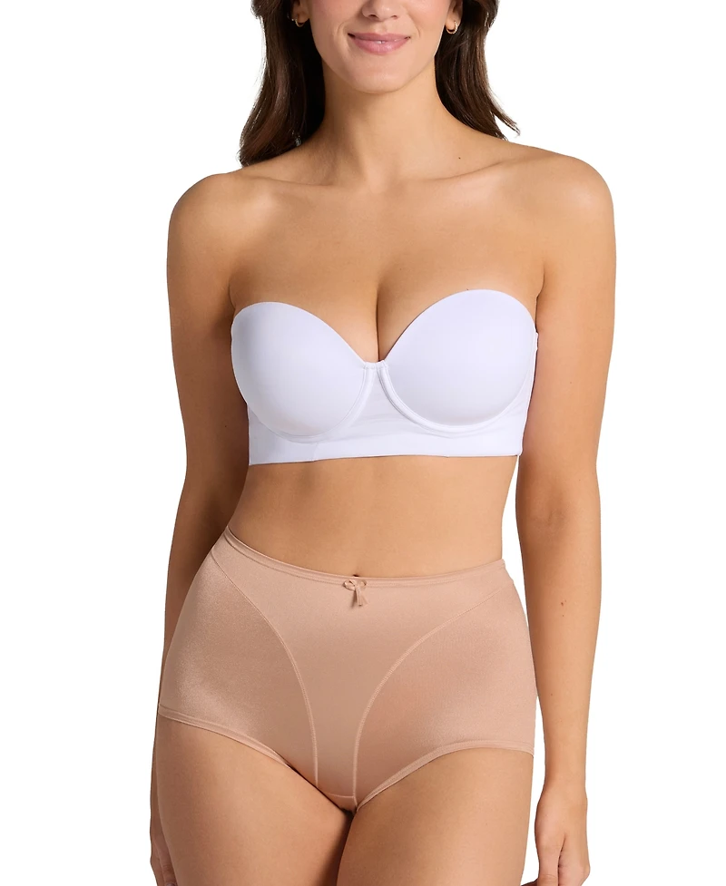 Leonisa Women's Light Tummy-Control Hi Cut Thong-Silhouette Panty 01214