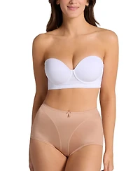 Leonisa Women's Light Tummy-Control Hi Cut Thong-Silhouette Panty 01214