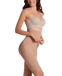 Leonisa Women's Invisible Extra High-Waisted Shaper Shorts