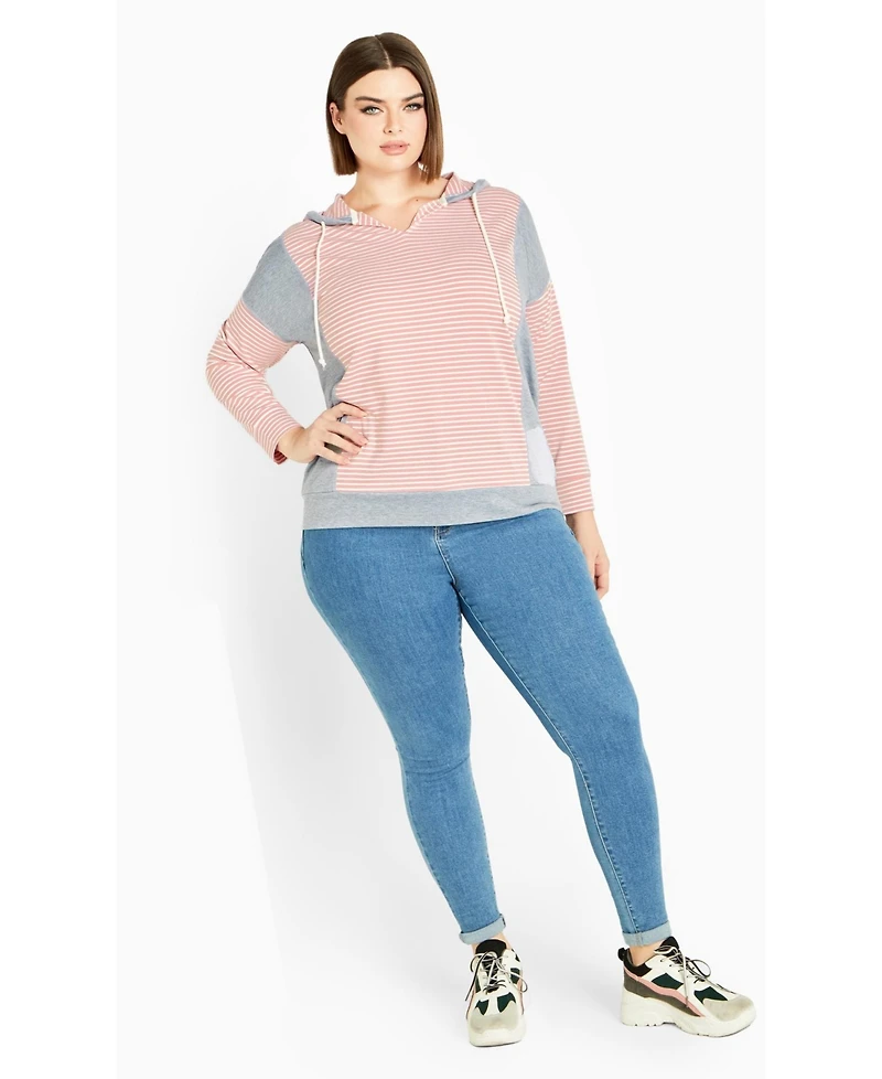 Avenue Women's Seeing Stripes Sweater