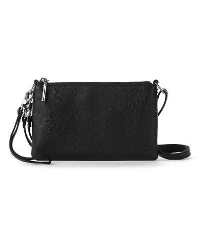 The Sak Vita Leather Zip Top Wristlet