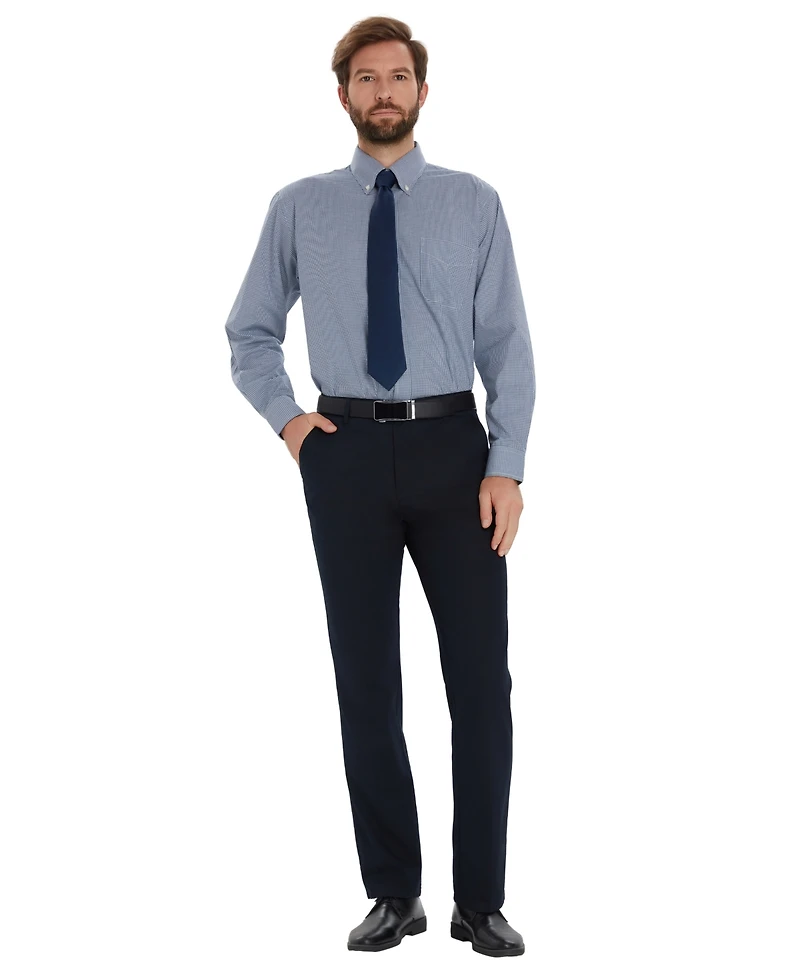 Club Room Men's Mini Gingham Dress Shirt, Macy's Exclusive
