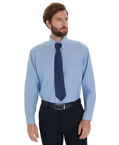 Club Room Men's Oxford Solid Dress Shirt, Macy's Exclusive