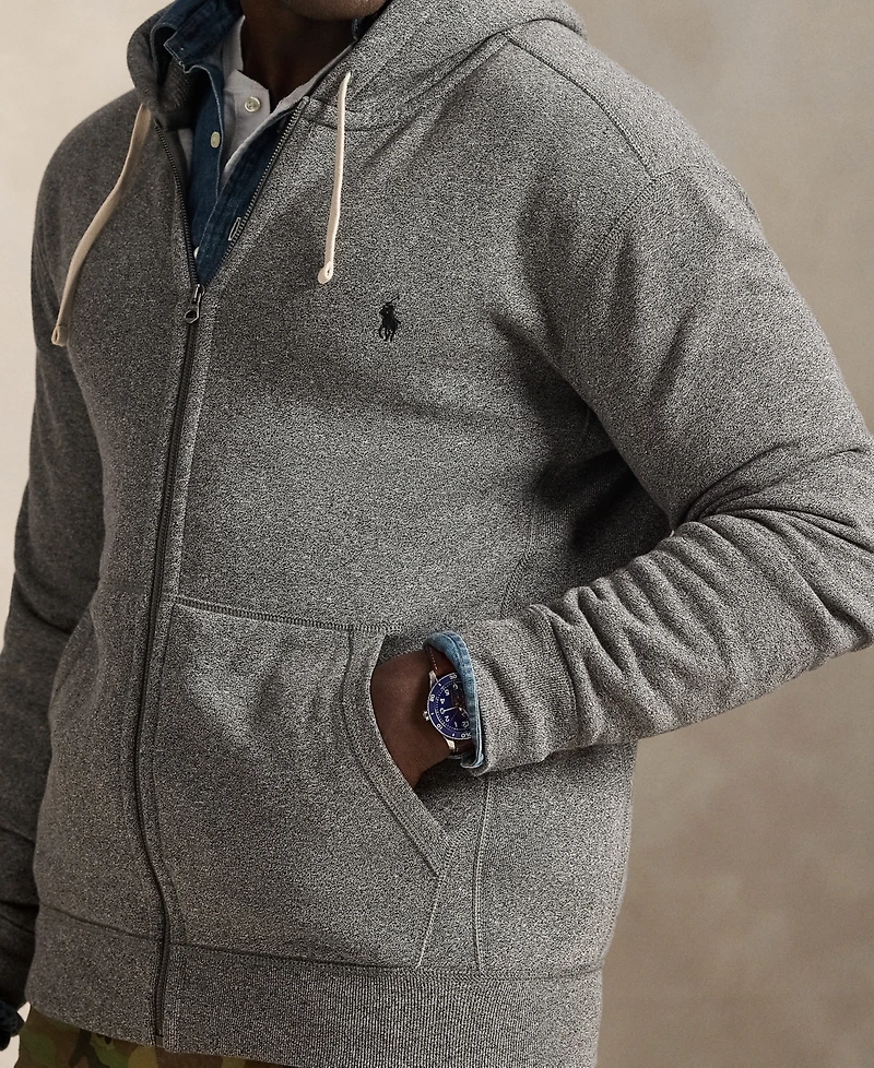 Polo Ralph Lauren Men's Big & Tall Full-Zip Signature Fleece Hoodie