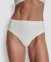 Dkny Women's High-Waist Side-Shirred Bikini Bottoms