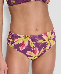 Dkny Women's High-Waist Side-Shirred Bikini Bottoms