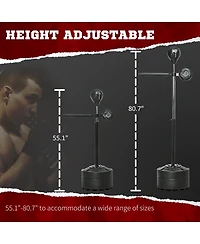 Soozier Speed Bag Boxing Bag Sd Reflex Training Equipment