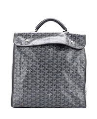 Pre-Owned Goyard Saint Leger Briefcase Backpack Coated Canvas