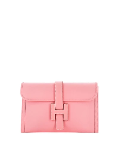 Pre-Owned HERMES Pm Jige Clutch Epsom