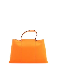 Pre-Owned Hermes 39 Cabag Elan Toile and Leather