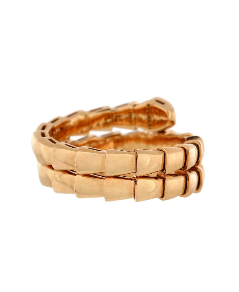 Pre-Owned Bvlgari Serpenti Viper Two-Coil Ring