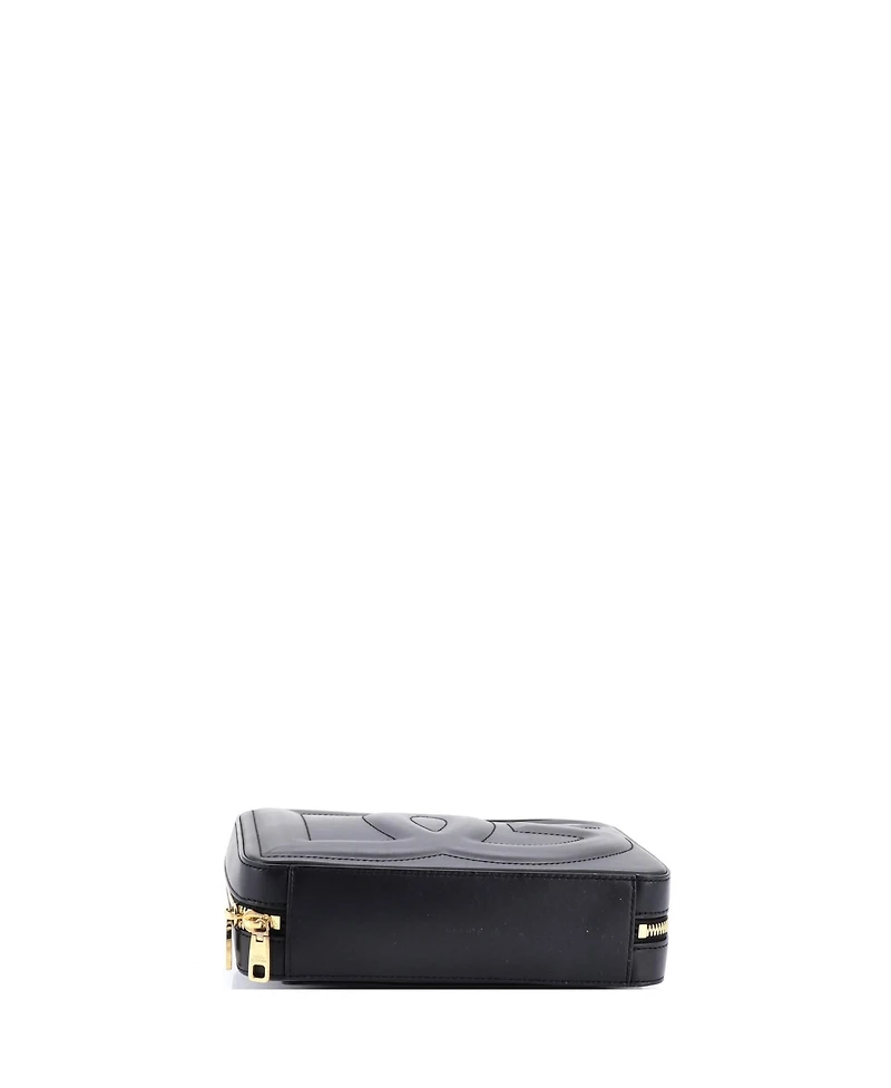 Pre-Owned Dolce & Gabbana Medium Dg Logo Camera Bag Leather
